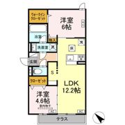 セレスティア新宿の間取り画像
