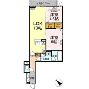 セレスティア新宿の間取り画像
