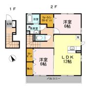 ソレイユAの間取り画像