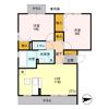 フォース クローバーⅡの間取り画像