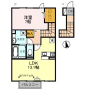 グラン ストリーツ Aの間取り画像