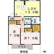 カトルセゾン Aの間取り画像