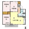 グレースタウン原 C棟の間取り画像