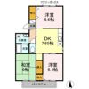 セジュール紫水 B棟の間取り画像