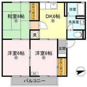 セジュールかもべの間取り画像