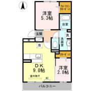 パレスプリメーロの間取り画像