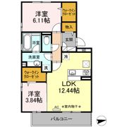 カーサステラⅢの間取り画像