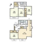 中富南戸建の間取り画像
