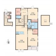 COLORS WING*Aの間取り画像