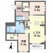 Albemarle上杉の間取り画像