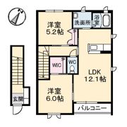 ソレイユ（井原）の間取り画像