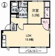 ラパルテール 弐番館 翔の間取り画像