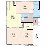 クエストヒル陣原 A棟の間取り画像