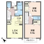 アミサCの間取り画像