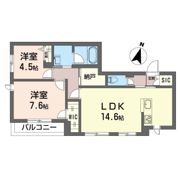 ベレオ ユリの間取り画像