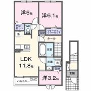 スヴェニール ラ・テールⅠの間取り画像