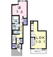 ブライトⅡの間取り画像