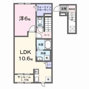 メゾンドラフォーレリーヴル Ⅲの間取り画像