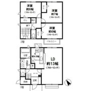COURTIIIの間取り画像