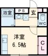 トレス船越の間取り画像