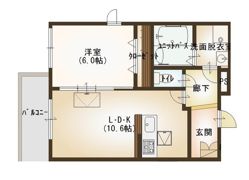 ルネス アークの間取り画像