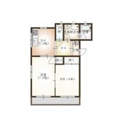 ベルハウス中山の間取り画像