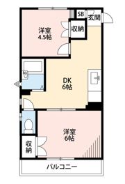ランドフォレストつきみ野の間取り画像