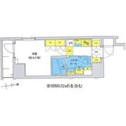 アジールコート北品川の間取り画像