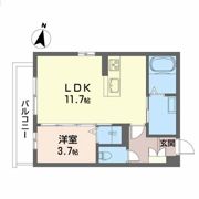 トリニテラッセの間取り画像