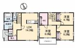 パーシモン新涯の間取り画像