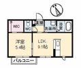 クレール藤 B棟の間取り画像