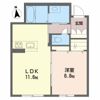 ベレオ末広の間取り画像