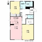 フェリーチェ桜坂 E棟の間取り画像