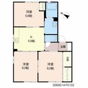 レガート外町 F棟の間取り画像