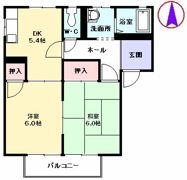 アネックス江下 C棟の間取り画像