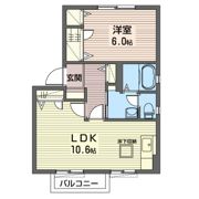 サニーハウス寿Cの間取り画像