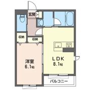 シャーメゾン稲荷山の間取り画像