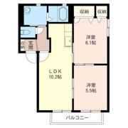 メゾン神田 Cの間取り画像