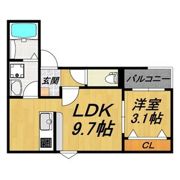 LECOCON上飯田の間取り画像