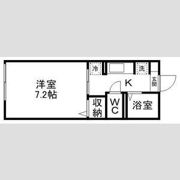 ラルジュ東勝山の間取り画像