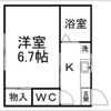 山岸ハイツの間取り画像