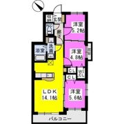 サザンクロスの間取り画像