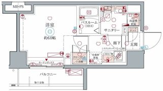 クレヴィスタ横浜の間取り画像