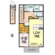 セジュール大川の間取り画像