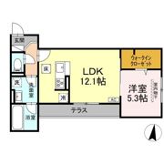 セステナリー開成の間取り画像