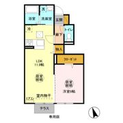 フランシーズの間取り画像