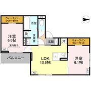 (仮称)D-ROOM大林PJの間取り画像