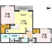 (仮称)D-ROOM大林PJの間取り画像