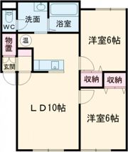 ル・ピエスの間取り画像