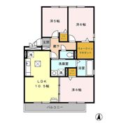 ピースフル meの間取り画像